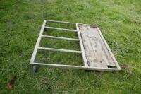 2 RECTANGULAR CATTLE FEEDER ENDS - 5