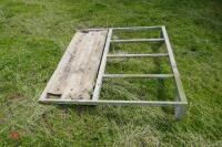 2 RECTANGULAR CATTLE FEEDER ENDS - 7