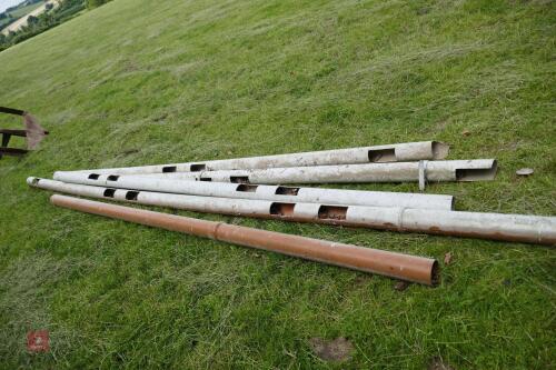 5 LENGTHS OF SHEEP DRINKER GUTTERING