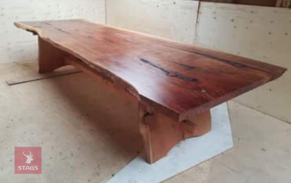 SEQUOIA LIVE EDGE TABLE