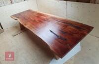 SEQUOIA LIVE EDGE TABLE - 10