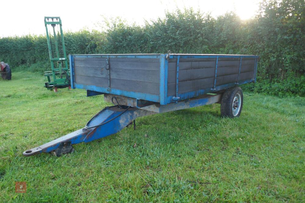 WHEATLEY 10' SINGLE AXLE TIPPING TRAILER