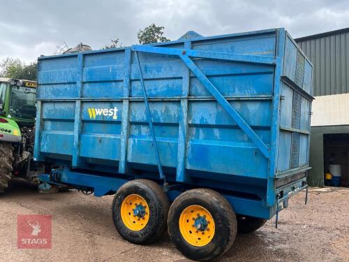 10T WEST SILAGE TRAILER