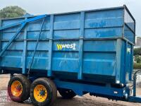 10T WEST SILAGE TRAILER - 2