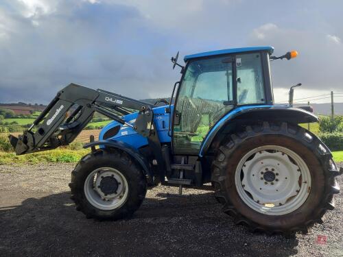 LANDINI VISION 105 4WD TRACTOR WITH QUICKE LOADER