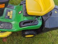 2015 JOHN DEERE X115R RIDE ON MOWER - 4