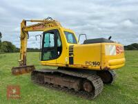 KOMATSU PC160-6K EXCAVATOR - 4