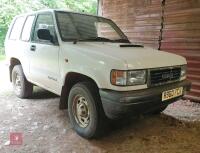 1993 ISUZU TROOPER 3.1L 4X4 TRUCK