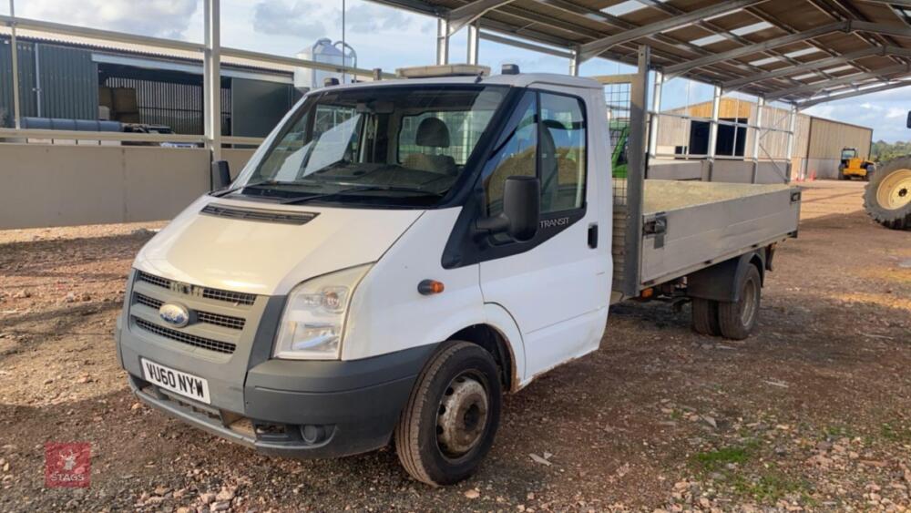 2010 FORD TRANSIT T350 FLATBED