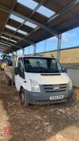 2010 FORD TRANSIT T350 FLATBED - 2