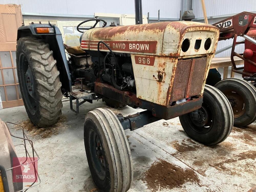 1993 DAVID BROWN 990 2WD TRACTOR