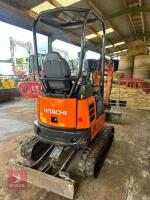 2018 HITACHI ZAXIS 19U MINI DIGGER - 4