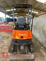 2018 HITACHI ZAXIS 19U MINI DIGGER - 5