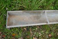 9' GALVANISED GROUND FEED TROUGH - 3