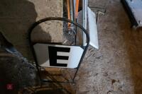 COMPLETE SET OF DRESSAGE LETTERS - 4