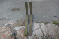 PAIR OF PALLET FORKS - 3