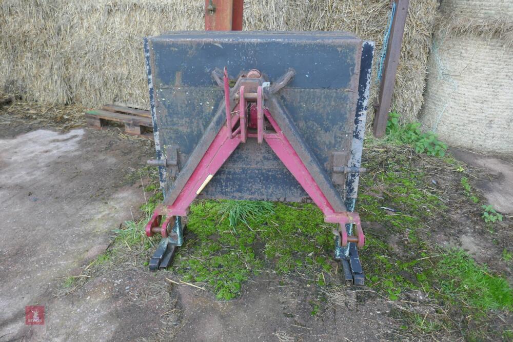 1100KG A-FRAME WEIGHT BLOCK