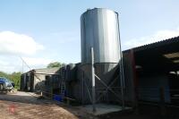 12T GALVANISED FEED BIN - 2