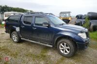 2008 NISSAN NAVARA PICK UP TRUCK