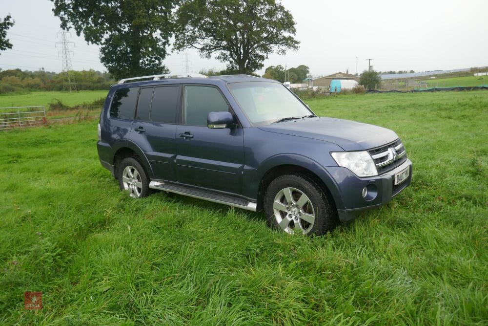 2007 MITSUBISHI SHOGUN 4X4 TRUCK