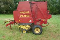 2001 NEW HOLLAND 648 ROUND BALER - 15