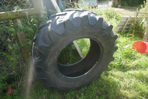 2 BKT AGRIMAX 380/85 R24 TYRES