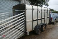 IFOR WILLIAMS 12' LIVESTOCK TRAILER - 12