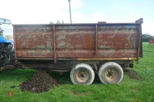 TEAGLE 7/8T TIPPING TRAILER