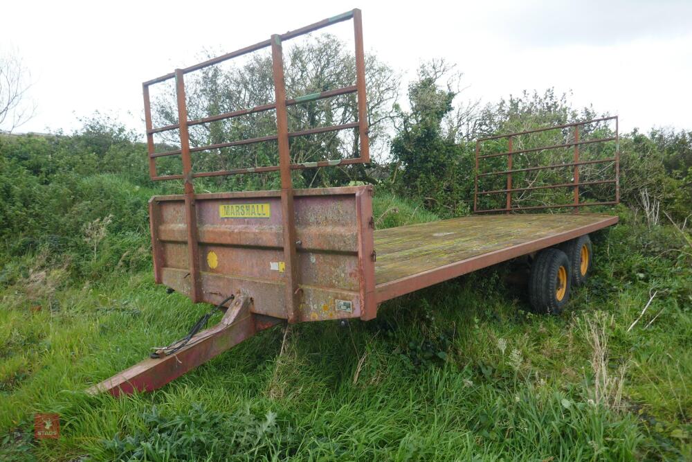 MARSHALL 21' TWIN AXLE BALE TRAILER