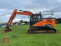 2016 DOOSON DX140-5LC 14T EXCAVATOR - 10