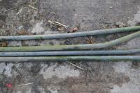 4 GALVANISED CATTLE HURDLE PINS - 3