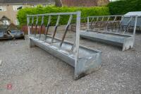 GALVANISED CATTLE FEED BARRIER & TROUGH