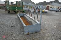 GALVANISED CATTLE FEED BARRIER & TROUGH - 4