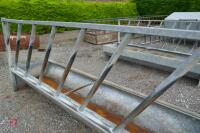 GALVANISED CATTLE FEED BARRIER & TROUGH - 12