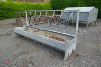 GALVANISED CATTLE FORD BARRIER & TROUGH