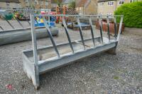 GALVANISED CATTLE FORD BARRIER & TROUGH - 3