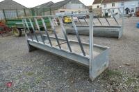 GALVANISED CATTLE FORD BARRIER & TROUGH - 4