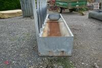 GALVANISED CATTLE FORD BARRIER & TROUGH - 5