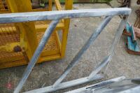 3 8' 6'' DIAGONAL CATTLE FEED BARRIERS - 8