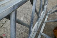 3 8' 6'' DIAGONAL CATTLE FEED BARRIERS - 9