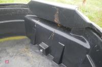 400 GALLON BLACK CATTLE TROUGH - 5