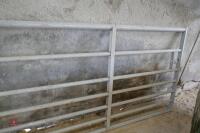 17' GALVANISED YARD GATE (1) - 2