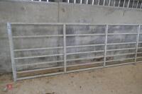 17' GALVANISED YARD GATE (1) - 3