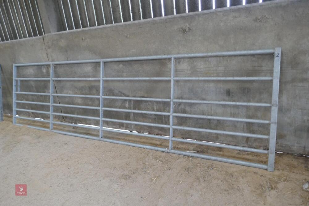 14 ' GALVANISED YARD GATE (2)