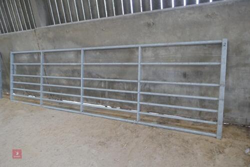 14 ' GALVANISED YARD GATE (2)