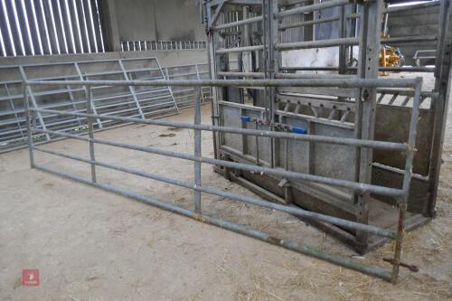 14' 6'' GALVANISED YARD GATE (8)