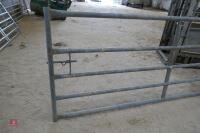 14' 6'' GALVANISED YARD GATE (8) - 5