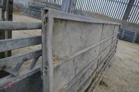 12' 6'' GALVANISED SHEETED GATE (10) - 4