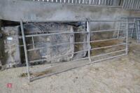 10' GALVANISED GATE (16) - 2