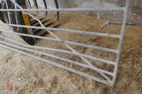 12' GALVANISED GATE (18) - 2